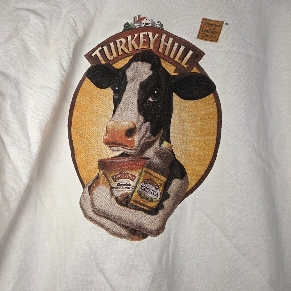 Vintage Turkey Hill Ice Cream Tshirt L - Picture 4 of 4